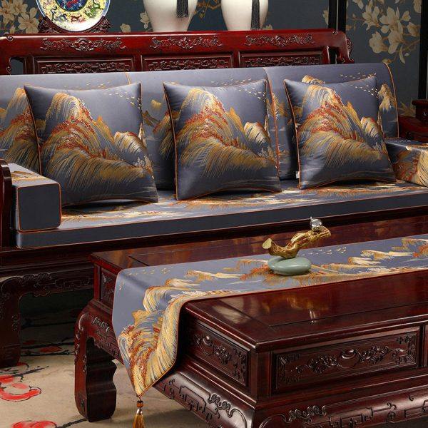 新中式红木沙发坐垫高端实木罗汉床五件套沙发垫海绵垫子定制座垫,居家布艺,沙发垫,淘宝优惠券,粉丝福利购,淘宝优惠卷