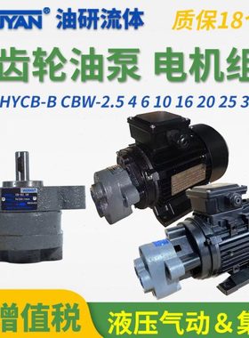 HYCB齿轮泵CBW双耳Y法兰CB-B2.5/4/6/10/16/20/25/32/40Y/50R63TH