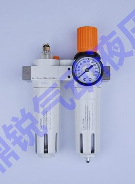 剥胎机专用油水分离器 气源处理件 2分 带分气块 hfc-g1/4-mini