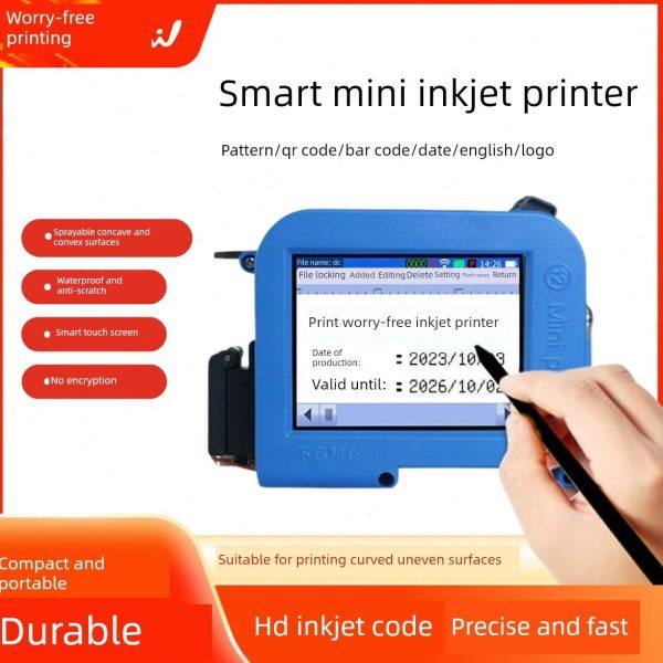小型手持式喷墨打印机小型全自动生产日期瓶盖包装袋蛋罐底,办公设备/耗材/相关服务,打码机,淘宝优惠券,粉丝福利购,淘宝优惠卷