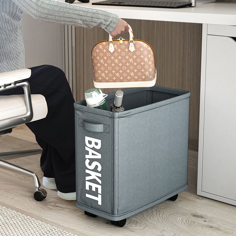 办公室放包神器带轮小推车桌下收纳宿舍好物书P包存放工位置物架