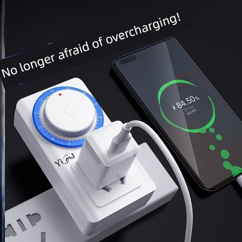 定时开关插座机械倒计时控制自动断O电电动车充电保护