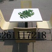 快餐桌椅组合 小吃店 餐桌椅 食堂餐桌椅 快餐桌椅