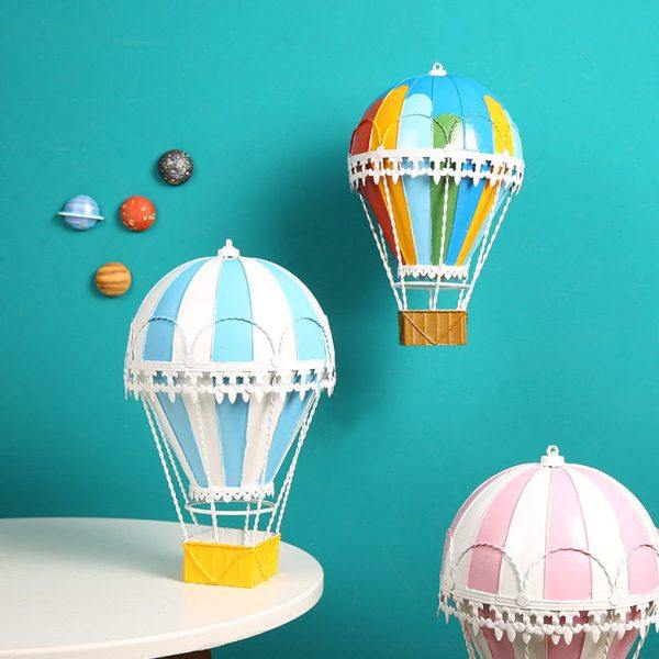 复古铁艺热气球装饰创意可悬挂桌面摆件手工节日礼物橱窗拍摄道具,特色手工艺,其他特色工艺品,淘宝优惠券,粉丝福利购,淘宝优惠卷