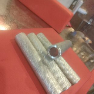 Lzs腕力器械库L型可拆卸把手 圆柱把手 铝合金 25大  内径17长138