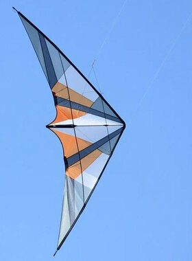 微风版 香港均隆 舞燕3 芭蕾机 特技风筝  橙色