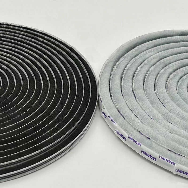 窗密封条铝合金塑钢门窗r门缝毛条玻璃条窗户挡风神器门框防风封