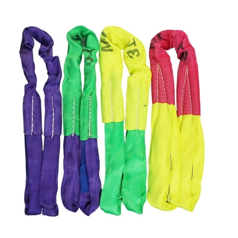 京梯吊装带双扣柔性起重环形吊带圆套2吨9米双扣单位根