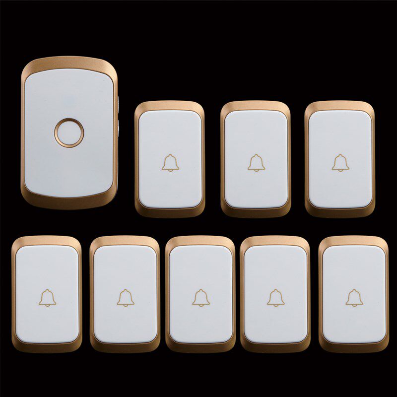 无线门铃遥控门铃 家用呼叫器电子门铃 8拖1 拖2 拖3 拖4 拖5 拖6