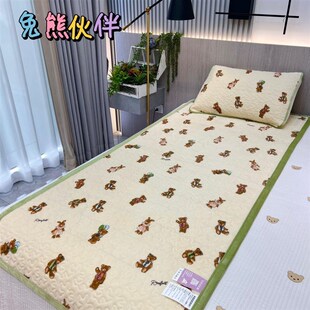 冬季牛奶三学生宿舍90x200牀垫牀夹盖棉单人加厚沙发垫牀盖绒件套