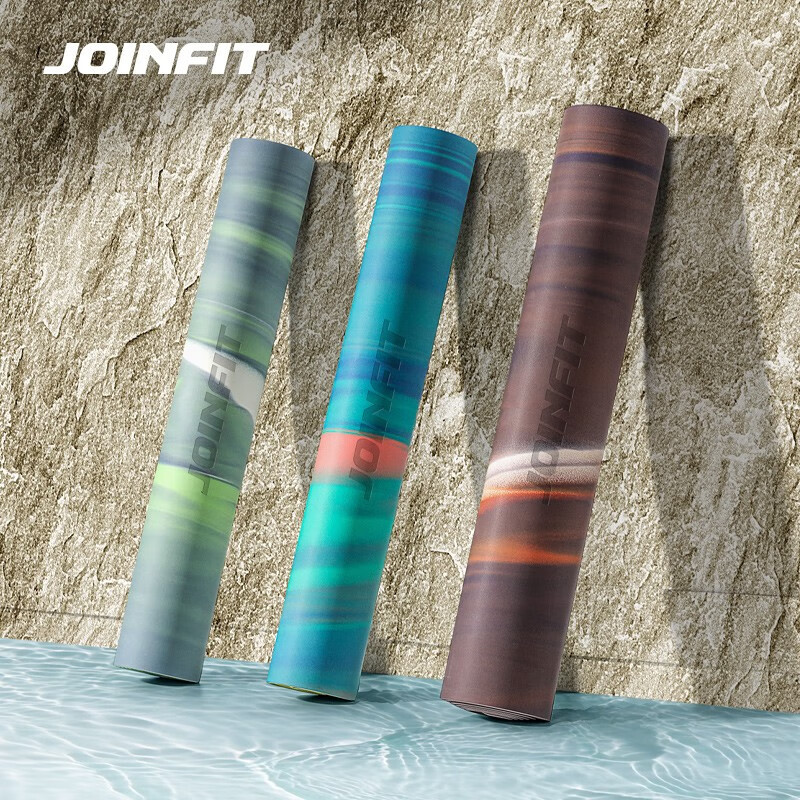 JOINFIT橡胶PU瑜伽垫 女士家用瑜伽舞蹈健身防滑体式垫运动垫子图片