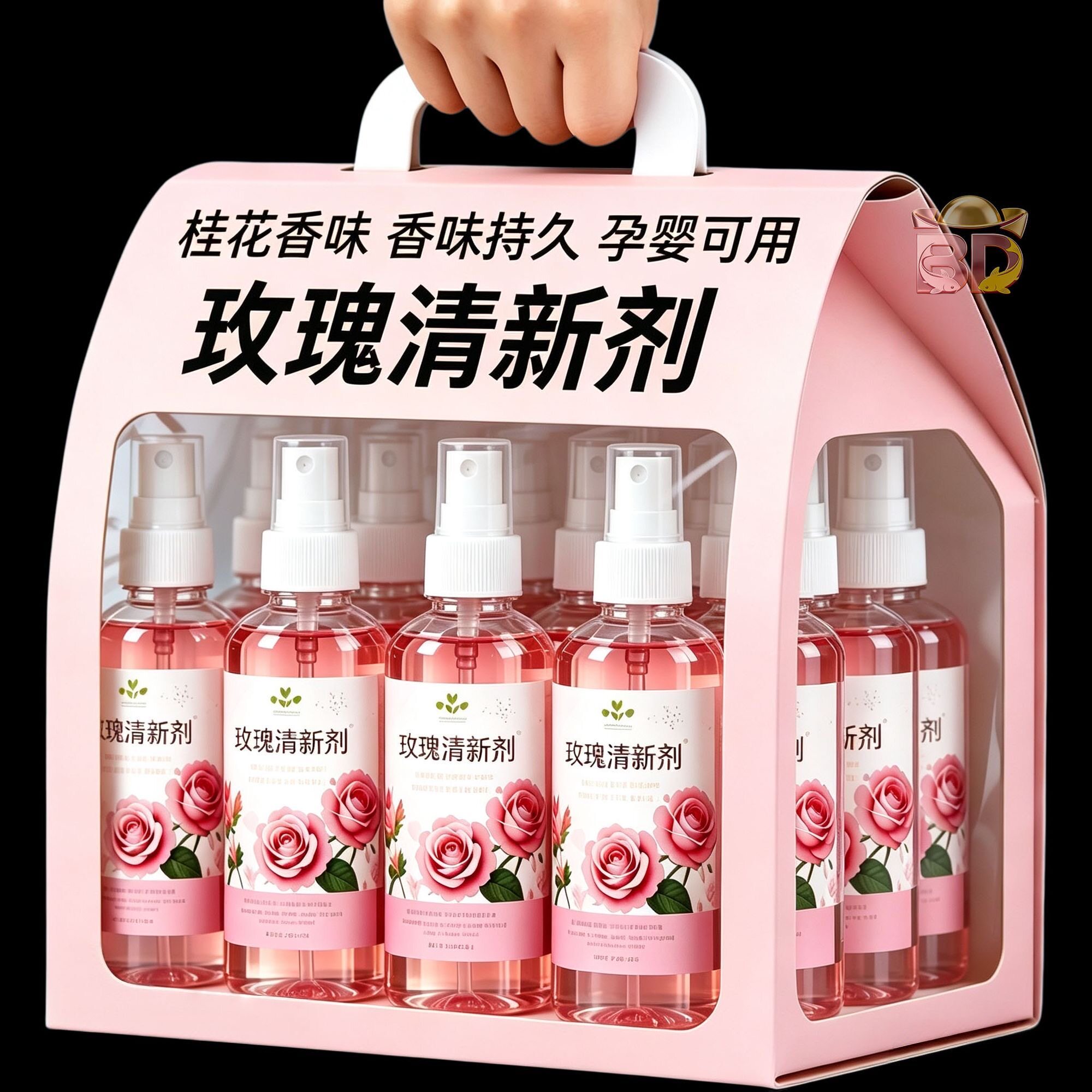 玫瑰空气清新剂家用酒店宾馆卧室内厕所除臭味持久留香芳香喷雾剂