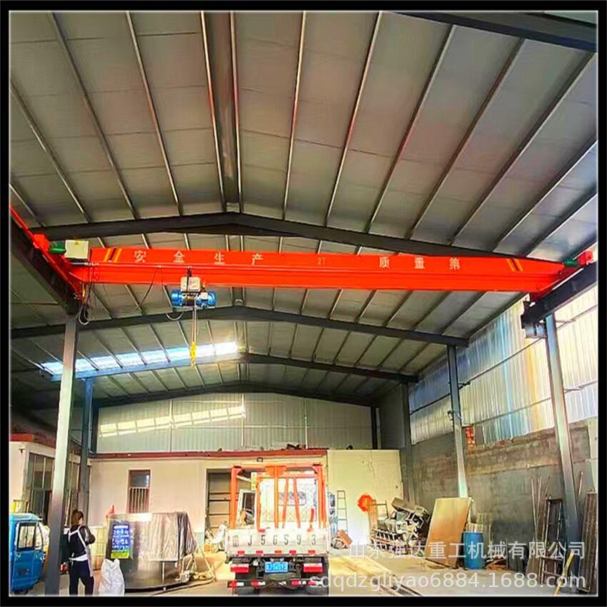 厂房车间单梁行车起重机20吨智能遥控单梁航吊轻小型室内悬挂天车
