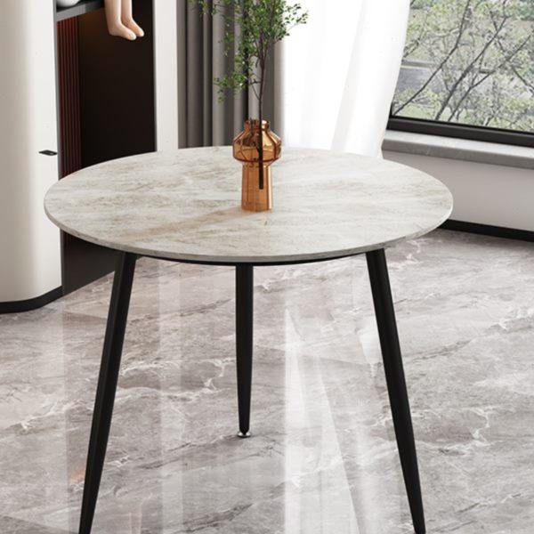 金属圆形桌腿支架阳台茶桌腿沙发岩板组合茶几边几脚架支撑可定制