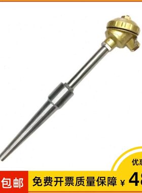 耐磨热电偶 WRNN-631 双支锥形热电偶 WRNN2-631 k 0-600℃ 800度