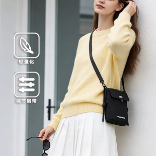斯凯奇迷你小挎包2026年新款男女士磁扣手机包简约运动零钱斜挎包