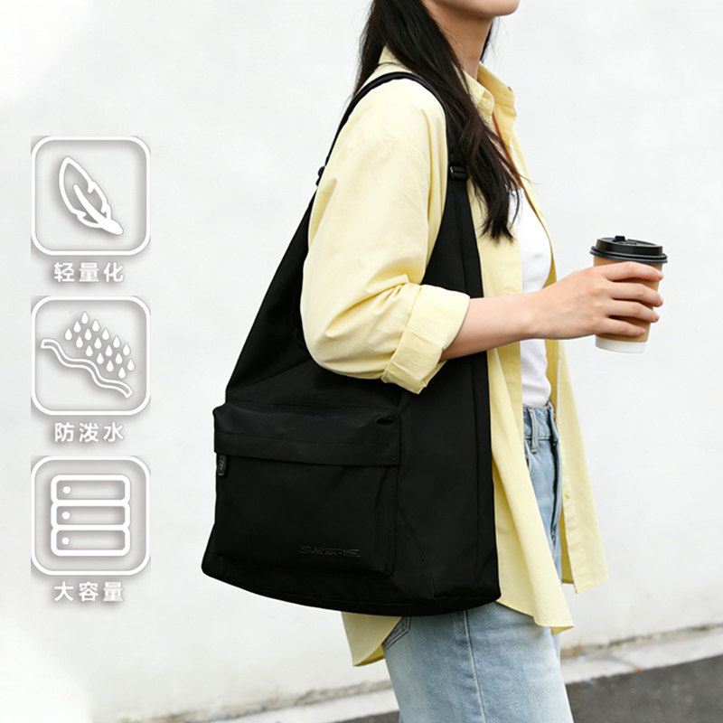 斯凯奇单肩包女手提包腋下三角包运动托特包大容量通勤休闲妈妈包,运动包/户外包/配件,双肩背包,淘宝优惠券,粉丝福利购,淘宝优惠卷