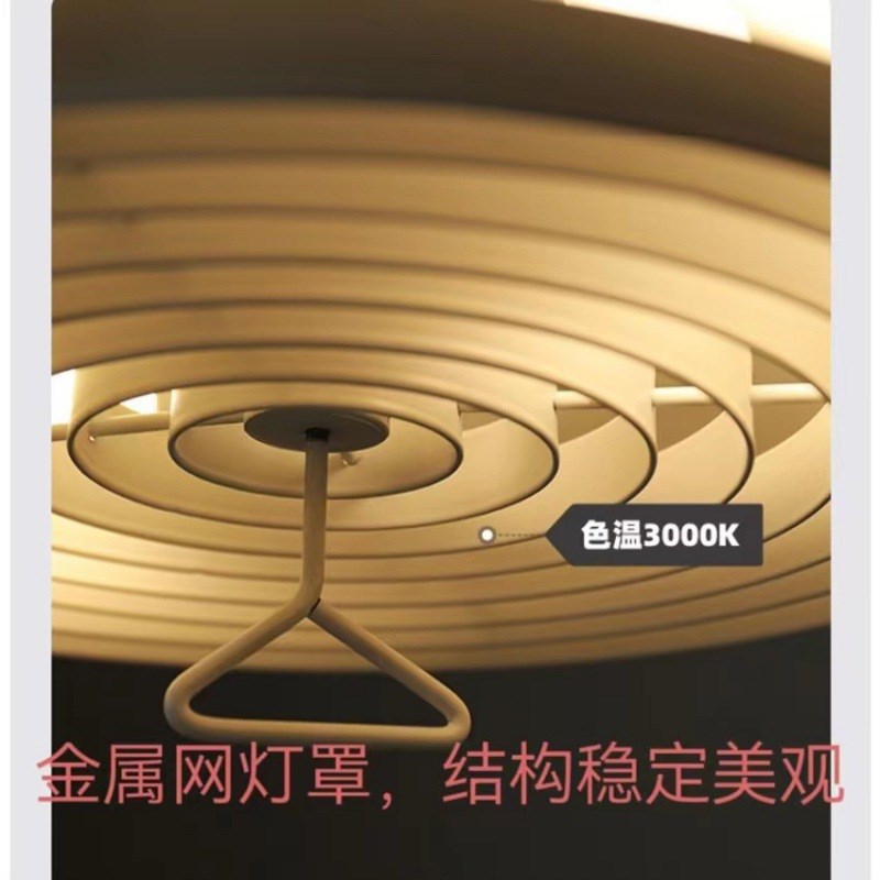 现代简约可升降餐厅吧台吊灯轻奢复古氛围圆桌书S房可调节饭厅灯