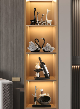 轻奢高级感摆件家居客厅酒柜x电视柜装饰品餐边柜办公室乔迁礼品