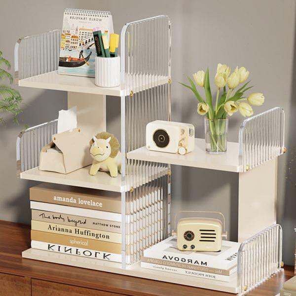 办公桌文件收纳架多层杂物放置架家用客厅饰品摆放架桌面小型书架,厨房/烹饪用具,调料置物架,淘宝优惠券,粉丝福利购,淘宝优惠卷