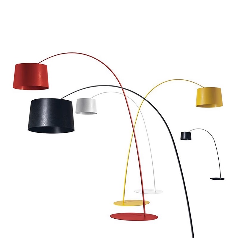 落地灯客厅北欧现代简约创意个性极简钢琴灯立式灯地灯Z钓鱼落地