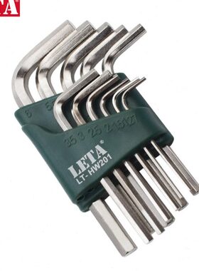 勒塔LETA内六角扳手工具11件套公制内六角扳手内六方扳手LT-HW201