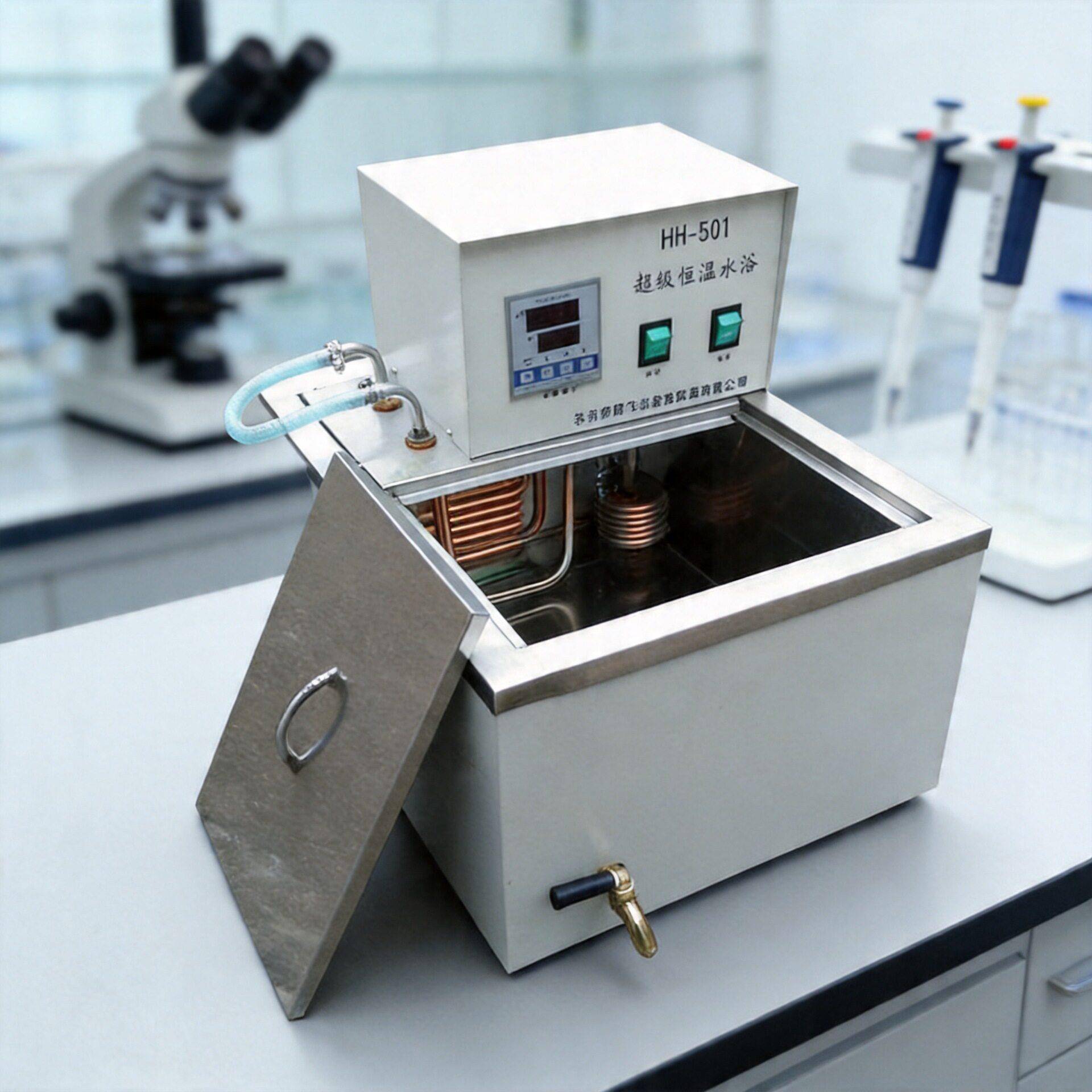 国飞仪器流速控制内外超级循环实验室温恒温数显水浴锅厂家