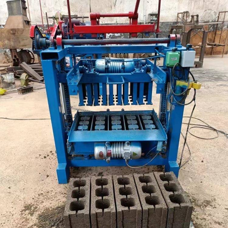 空心砖机水泥混凝土砖成型机马路条纹砖植草砖免烧制砖机免烧砖机
