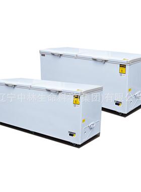 实验室用制冷设备卧式120L低温保存箱-40℃冷冻冰柜超低温冰箱