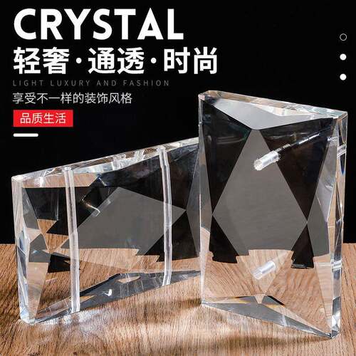 酒店不锈钢玻璃屏风餐厅沙发水晶卡座隔断弧形挂片透光