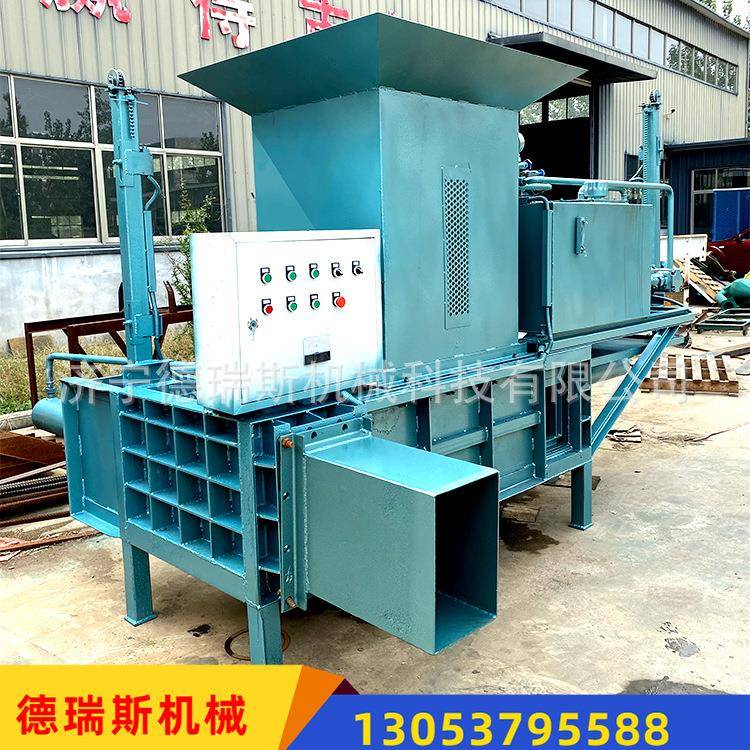 山西全自动液压秸秆打包机黄储蒜皮牛羊稻草套袋包装机智能