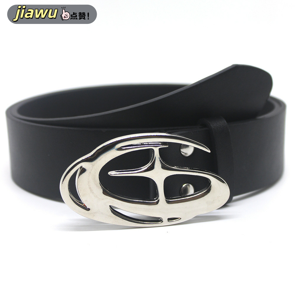 新款潮流抽象立体十字星设计扣头