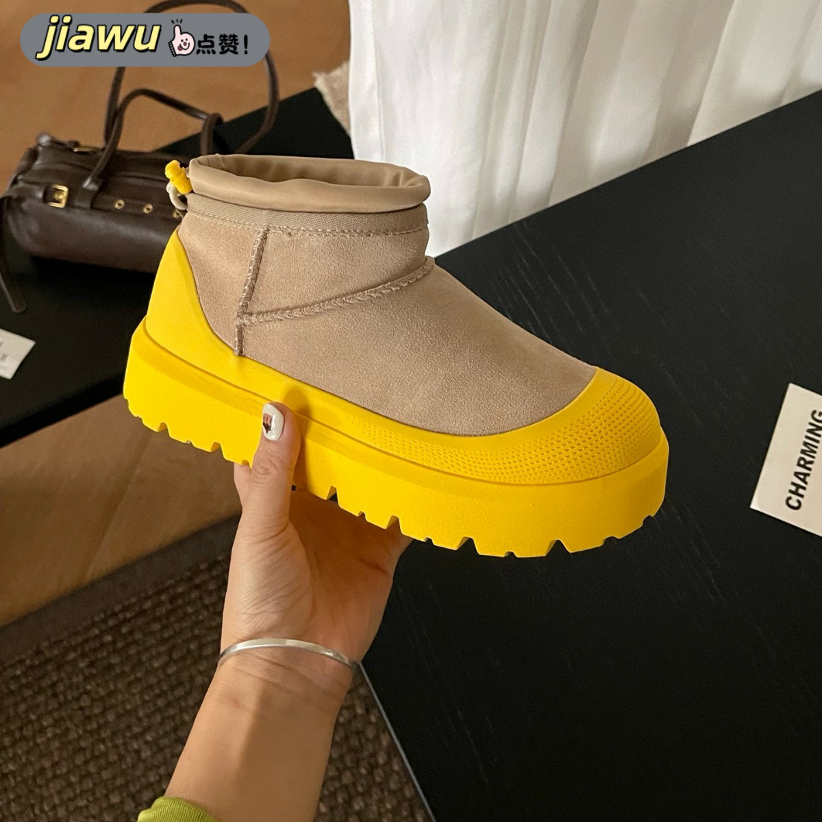 休闲新款河南桑坡冬季一时装靴