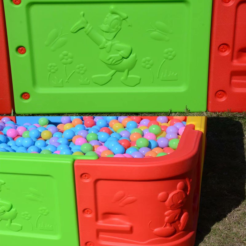 幼儿园室内海洋球围栏轮滑运动户外护栏塑料波波池游乐场游戏沙池