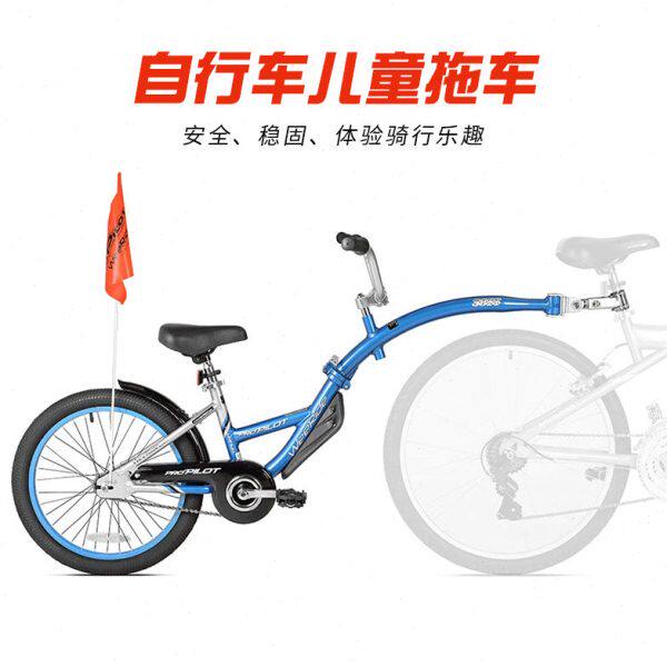 美国Weeride ProPilot儿童铝制拖车母子亲子车山地折叠普通车可装