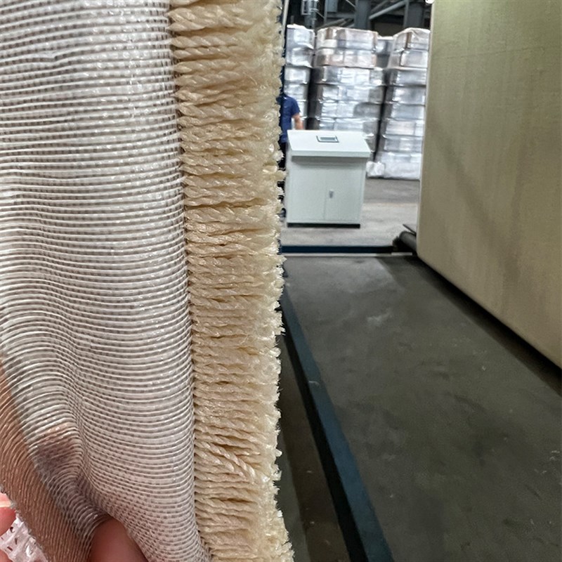 手机玻璃盖板抛光地毯满铺地毯无纺布底直毛卷毛扫光打磨加厚20mm