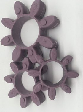 ROTEX GR55外径120震缓冲垫子八角弹性体8瓣梅花圈内径60胶块