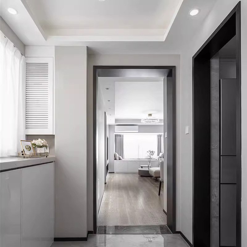 电梯门套商场酒店垭口套包边条门框生产u型不锈钢门框长城板上海