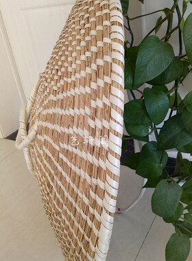 大锅蒸锅芦盖苇手工草编草盖铁锅铝锅柴锅灶鱼台缸盖尖顶锅帽盖子