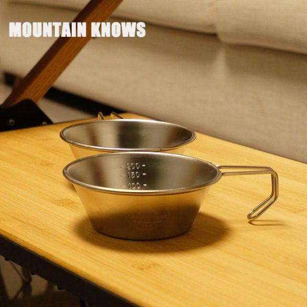 柯曼户外雪拉碗304不锈钢广口餐碗露营便携餐具可加热营地塞拉杯,户外/登山/野营/旅行用品,野餐餐具,淘宝优惠券,粉丝福利购,淘宝优惠卷