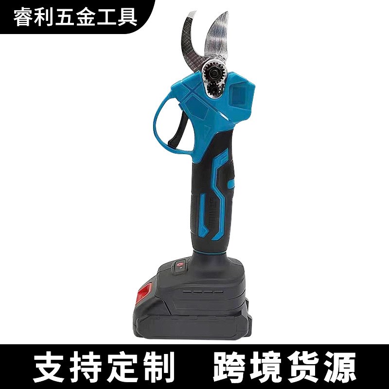 2.5树枝剪无刷锂电修枝剪 二挡开口调节手持电动园林修枝电剪刀