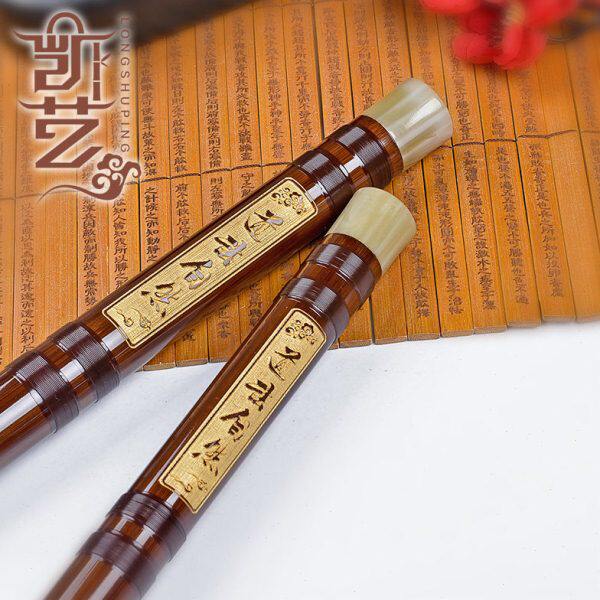笛子厂家直销  双插白铜精制竹笛（甲型）苦竹横笛龙树平精制乐器