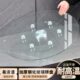转盘餐桌钢化玻璃家用饭桌手动旋转底座圆形大圆桌辅助轮转台达苍