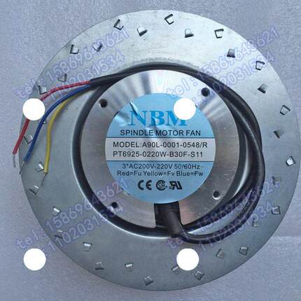 FANUC机床主轴电机散热风扇A90L-0001-0548/R台产代用0515/0516