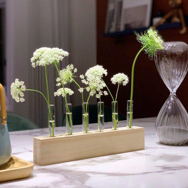 创意欧式插花试管花瓶办公室透明玻璃小清新装饰花器家居餐桌摆件,家居饰品,花瓶,淘宝优惠券,粉丝福利购,淘宝优惠卷