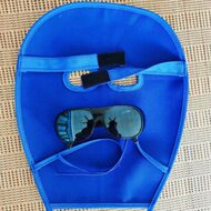 电焊防护面罩护脸焊工防护新款防烤脸电焊眼镜帆布二保焊工面罩