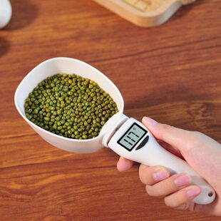 电子量勺秤克数称重计量刻度勺子量杯克重面勺定量挖面粉舀米控盐