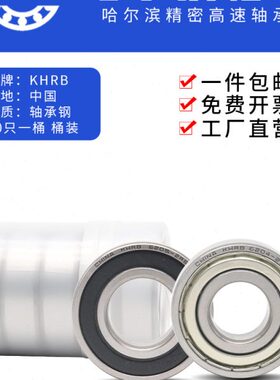 KHRB哈尔滨轴承6300高速6302电机6303/6304/6305大全6301 6306RS