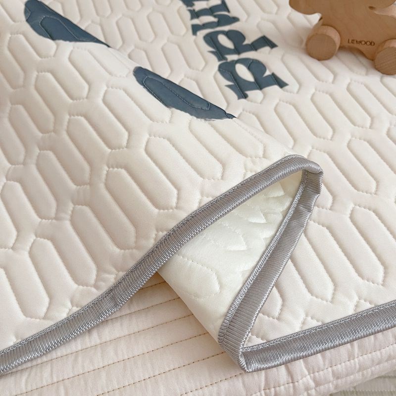 婴幼儿乳胶凉席夏季宝宝可用幼儿园午睡专用少儿凉感席床垫机洗水