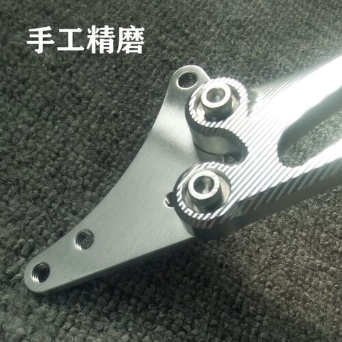 自制不锈钢挡4板支架适用于HH豪豪泥四代神盾平叉可调挡泥支板架